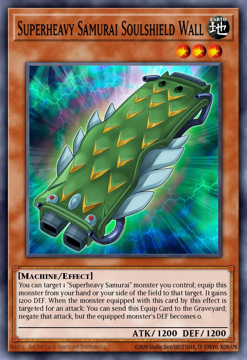 Superheavy Samurai Soulshield Wall